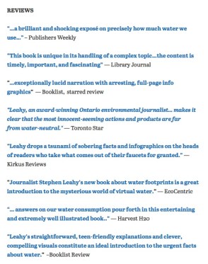 %22your water footprint%22 reviews